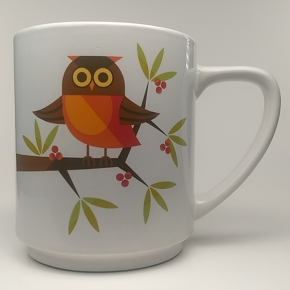 Orange Owl 28 Oz GIANT Mug by Room Creative, 2012 - Picture 8 of 9